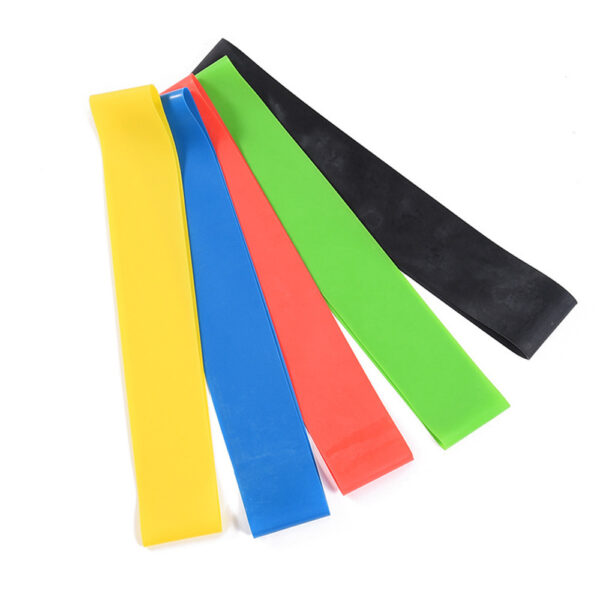 5 Level Resistance Rubber Bands Yoga Training Elastic Bands - Image 5