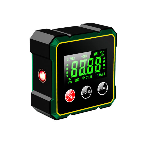 Magnetic Digital Angle Finder With Electronic Laser Gauge Protractor Inclinometer Level Magnets Level Ruler Angle Slope - Image 2